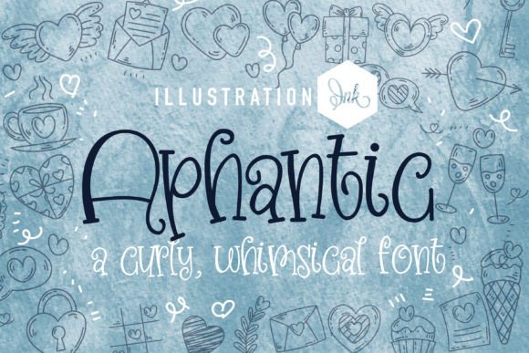 Aphantic: A Whimsical Hand-Crafted Font for Friendly Brands