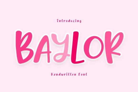 Baylor: A Handwritten Font That Builds a Better Reading Experience