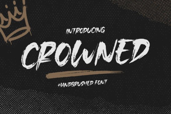 Crowned Font: A Modern Script for Warm Branding