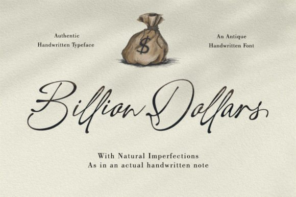Exploring the Billion Dollars Typeface for Real Branding Projects