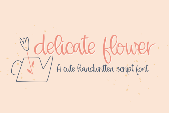 Finding the Perfect Creative Font: Delicate Flower