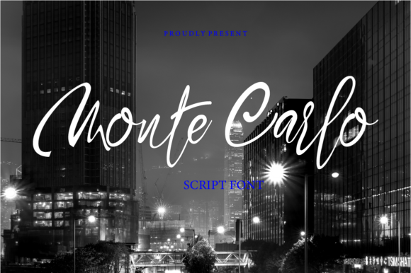 Monte Carlo: A Script Font Designed for Digital Elegance