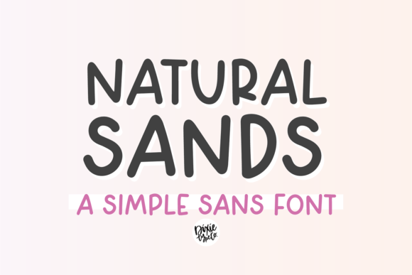 Natural Sands Font: Crafting Calm Editorial Moments