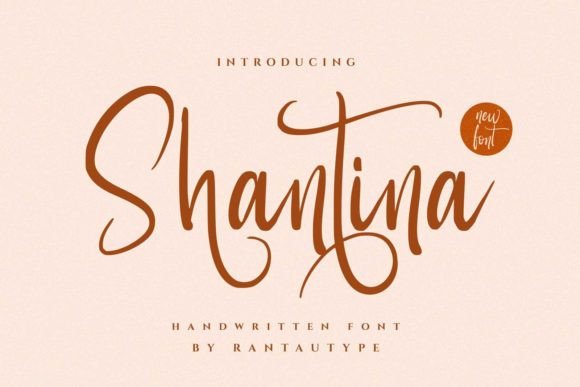 Shantina: A Script Font Built for Clear Campaign Messaging