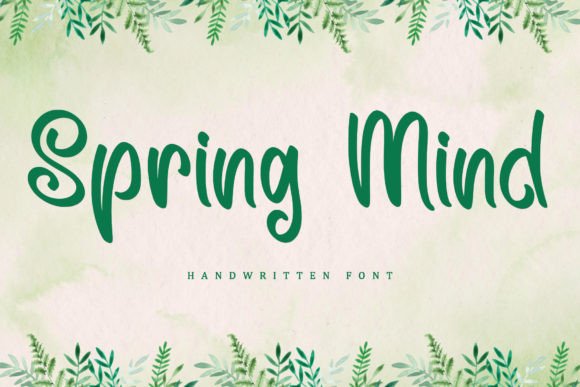 Spring Mind Font: An Editorial Typography Partner