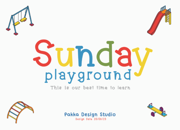Sunday Playground Font: A Playful Typeface for Editorial Design