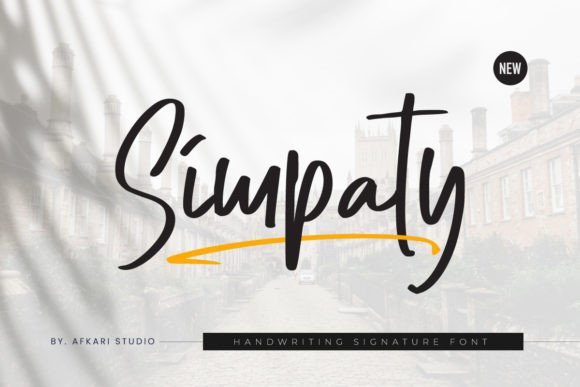 The Editorial Charm of Simpaty, a Signature Font