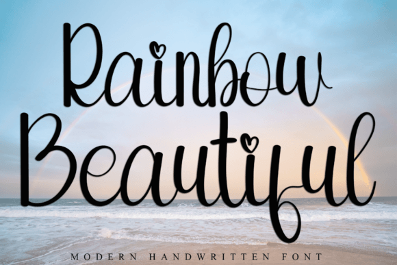 The Rainbow Beautiful Font Elevates Digital Brand Stories