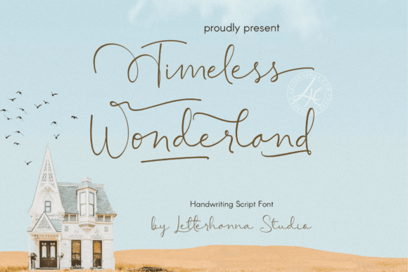 Timeless Wonderland: A Premium Script Font for Digital Creators
