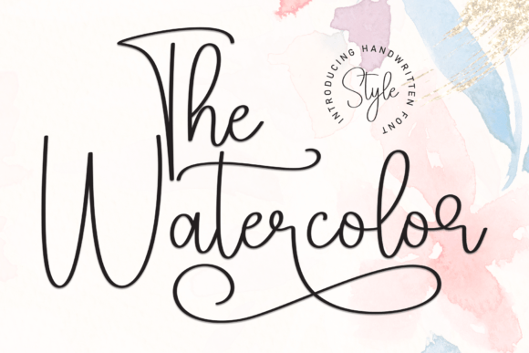 Using The Watercolor Font to Give Your Business a Handwritten Touch